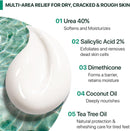 Urea 40% Cream with 2% Salicylic Acid – Intense Moisturizer - 5.29 Oz — 2