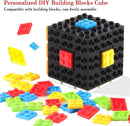 Willking Speed Cube 3x3 Build-on Brick Magic Cube 3x3x3 Brain Teaser Puzzles and Building Brick Blocks Toy for Kids Adult（Included Brick Separator） — 5