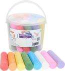 Colorations Jumbo Washable Sidewalk Chalk Set, 20 Pieces, 8 Assorted Colors — 1