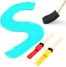 50 Pcs Foam Paint Brushes Set, 1 Inch, for Painting, Staining, Varnish | 50PCS 1" — 5