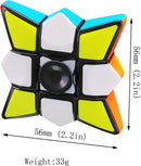 Magic Spinner Cube Stickerless Brain Teasers Magic Puzzle 1X3X3 Finger Speed Cube — 5