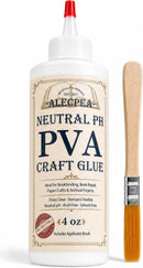 ALECPEA PVA Glue 4 oz for Crafts and Paper Projects — 1