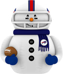 Sporticulture Buffalo Bills Inflatable Snowman Player – 7 Ft Tall Yard Decoration w/LED Lights | NFL Holiday Football Snowman | Built-in Blower Motor, Weather-Resistant, Indoor/Outdoor Use — 1