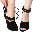 Open Five-Toes Socks Forefoot Pads, Women Anti-Slip Breathable Sweat-Absorbent Peep Toe Half Socks Cushions, Relief Forefoot Pain Toe Separating Correction Socks No Show Heelless Toe Socks (Black) 3