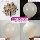 Bezente White Sand Latex Matte Party Balloons 150 Pack 5 inch Small | 04-white-p21 | 5inch (Small) — 2