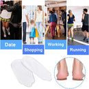 Medial & Lateral Heel Wedge Silicone Insoles, Supination & Pronation Corrective Heel Insoles, Gel Adhesive Shoe Inserts for Foot Alignment, Knock Knee Pain, Bow Legs, O/X Type Leg-3 Pairs - Large — 7