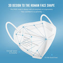 WWDOLL KN95 Face Mask 25 Pack, 5-Layers Breathable Disposable KN95 Masks — 2