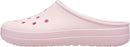 Crocs Unisex Adult Classic Low Profile Lightweight Slip-On Clogs – Pink Milk — 4