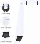 EMART Backdrop Stand 10x8.5FT Adjustable Back Drop Stand for Party -White — 5