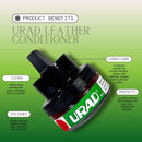 Leather Conditioner 50ml Red – Compact, Color-Enhancing Leather Care for Red Shoes, Bags, Jackets, and Accessories — 6