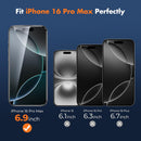UNBREAKcable 3-Pack Screen Protector for iPhone 16 Pro Max, Full Coverage photo 6