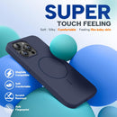 Miracase Silicone & Magnetic for iPhone 15 Pro Max Case, Dark Blue — 7