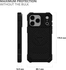 Rokform Rugged Case for iPhone 17 Pro Max, Magnetic + RokLock (Black) — 8