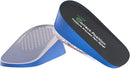 Correct-Position Height Increase Insoles, Heel Cushion Inserts, Heel Lift Inserts for Leg Length Discrepancies (Blue, 1.4" Height) - 0.6" Height — 1