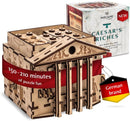 Caesar´s Riches Puzzle Box - Wooden Escape Room in A Box for Adults - Mind Puzzles - Puzzle Boxes with Hidden Compartments - Birthday Gift Gadget for Men and Women — 1