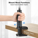 Gooseneck Cell Phone Holder, Universal 360 Flexible Phone Stand Lazy Bracket Mount Long Arms Clamp for Phone 13 Pro Xs Max XR X 8 7 6 6s Plus and Other 3.5~6.7'' Device (Black) photo 5