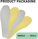 2 Pairs Shoes Insoles for Hey Dude Men's Wally Shoes, Classic Replacement Footwear Inserts for Comfortable Light-Weight and Cushion Shock Absorbing(M9) - M14 — 2