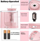 Aogwat Pencil Sharpener Electric Pencil Sharpener for Kids, Blade to Fast Sharpen, Suitable for No.2/School/Classroom/Office/Home (Pink) — 2