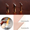 UOOU 4 Pcs Leather Edge Creaser, 1.0/1.5/2.0/2.5mm Leather Creaser Tool | All sizes — 4