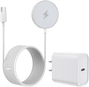 10FT Magnetic Wireless Charger,15W Fast Apple Mag-Safe Charger for iPhone 17/16/15 PD with USBC Apple Fast Charging Block 10Foot Quick Charge for iPhone 17/17 Air/17 16 15 Pro/Pro Max/14/13/12/AirPods photo 1