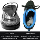 Heel Wedge for Over-Supination/Over-Pronation Re-Usable Adhesive Soul Insole — 1