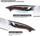 HOSHANHO Kitchen Knife in Japanese High Carbon Steel, Professional High-Class…