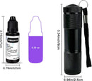 EDSRDXS 10ml UV Welding Resin Bonding Glue Kit with 3W UV Light — 7