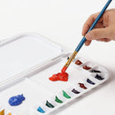 Mr. Pen- Airtight Watercolor Palette with Lid, 18 Wells & 2 Mixing Areas | White | 1 Pack — 7