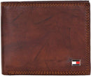 Tommy Hilfiger Men's Leather Orson RFID Bifold Wallet with Removable Passcase — 18