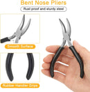 Anezus Jump Rings for Jewelry Making Supplies and Necklace Repair with Jump Ring Pliers and Open Jump Ring(1200Pcs… — 5