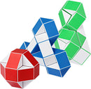 Snake Magic Speed Cube Speed Twist Brain Puzzle Cube Brain Teaser Toys for ADD ADHD Anxiety and Autism Adult Children by SHUYUE (3 Pack Mix) — 2