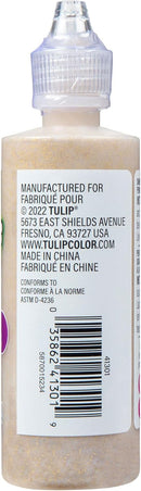 TULIP Puff Fabric Paint, 4 fl oz 3-Pack, Permanent Fabric Paint for Clothes & DIY Projects, Glitter Gold | Xmas — 7