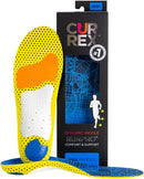 CURREX RunPro Insoles for Running Shoes, Arch Support Inserts to Help Reduce Fatigue, Prevent Injuries, Boost Performance for Men & Women (High Arch, Size Large) - High Arch - Blue — 1