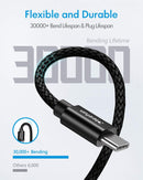 CLEEFUN USB C to USB C Cable 3ft, 5-Pack C to C Cable Fast Charging 60W 6