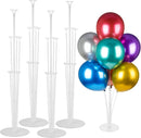 Voircoloria 4 Sets Balloon Stand Kits, Balloon Sticks Holder with Base for Table Graduation Birthday Baby Shower Gender Reveal Party Decorations | 4 Pack — 1