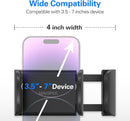 MAGIPEA Gooseneck Phone Holder for Bed, 30in Flexible Overhead Cell Phone Mount for Desk, Hands-Free Viewing Clamp Stand Compatible with iPhone 17 16 15 Pro Max and 3.5-7" Devices photo 2