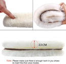 Ailaka Women’s Sheepskin Insoles, Thick Warm Wool Insoles Fluffy Fleece Replacement for Shoes Boots Slippers 1 Pair — 3
