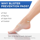 OK TAPE Blister Prevention Tape, 40 Pcs, Moleskin for Blisters, Shoes | Brown — 4