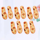 5 Pairs Winter Wool Insoles 17cm Orange for Shoes Boots — 6