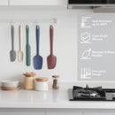 Coukre Silicone Spatula Set of 5,High Temperature Resistant, Food Grade…
