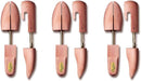 Woodlore Men's Cedar Shoe Tree's 3-Pack (for 3 pairs of shoes) - Made in USA - Combination Style — 3