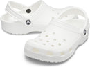 Crocs Unisex-Adult Classic Clog, Clogs for Women and Men | 9 Women/7 Men | White — 6