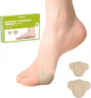 Bukihome Bunion Pads to Wear with Shoes - 24 Pcs Moleskin for Feet - Water-Resistant - Bunion Pain Relief Cushions for All-Day Comfort & Protection (Multi-Size) | Multi-Size (Pack of 24) | Beige — 1