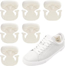 Heel Pads for Shoes Men Women - Kimihome 6 PCS Heel Protectors Cushion Grips for Womens Shoes Too Big Anti Slip Tennis Athletic Running Shoe Inserts Prevention for Blister Friction Foot Pain (White) - White | 3 Pairs — 1