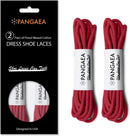 [2 Pairs] Pack Waxed Round Oxford Shoe Laces |