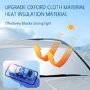 300T Thickened Automotive Glass Sunshade and Comes with Storage Bag,Keep Car Interior Cool,Universal Windshield Sun Shade Fit for Cars,Trucks,SUVs (L: 57.08 * 31.5 inch) — 4