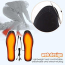 Heated Insoles USB Electric Power Thermal Soles for Winter Boots Shoes Sneaker Ice Fishing Camping Outdoor Activities, Feet Warmers Full-Foot Heating & Cut-to-Fit Design for Women Men - 41-46 — 5