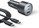 Anker 167.5W Max 3-Port Ultra-Compact USB C Fast Charging Car Charger photo 1