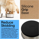 GORILLA GRIP Dog Bowls, Food Grade Stainless Steel, Set of 2, 2 Cup, Black — 3