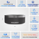 Coldest Dog Bowl - Anti Rust Metal, Non Slip, 3 Layers Insulated Stainless…